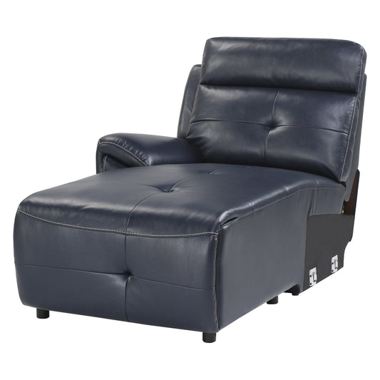 9469NVB*5LCRRCN - (5)5-Piece Modular Reclining Sectional with Left Chaise
