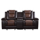 9470BR*2 - 2pc Set: Sofa, Love
