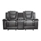 9470GY*2 - 2pc Set: Sofa, Love