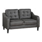 9489GRY-2 - Love seat