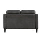 9489GRY*2 - 2pc Set: Sofa, Love