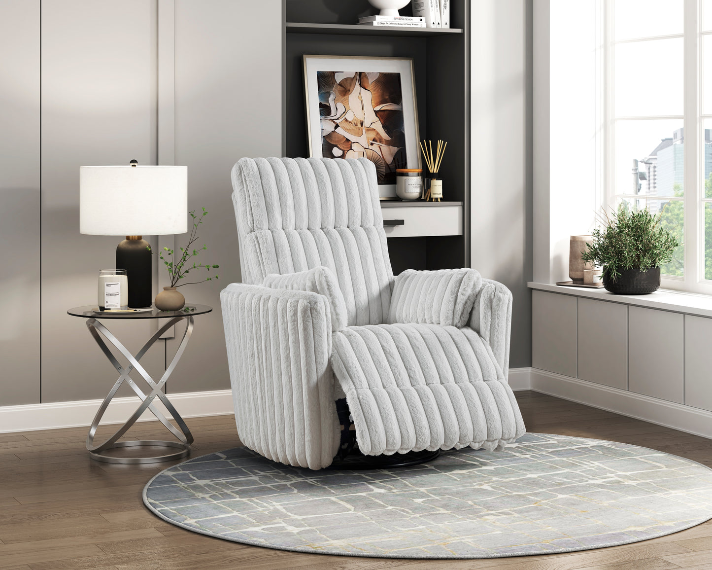 9501MBE-1 - Swivel Glider Reclining Chair