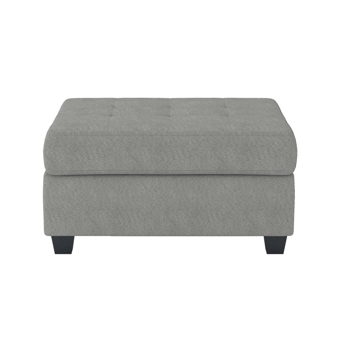 9507GRY-4 - Storage Ottoman