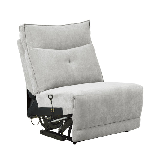 9509MGY-AR - (4/6)Armless Reclining Chair