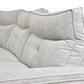 9509MGY*6LRRRPWH - (6)6-Piece Modular Power Reclining Sectional with Power Headrests and USB Ports