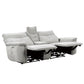 9509MGY-2CNPWH* - (3)Power Double Reclining Love Seat with Center Console, Power Headrests and USB Ports