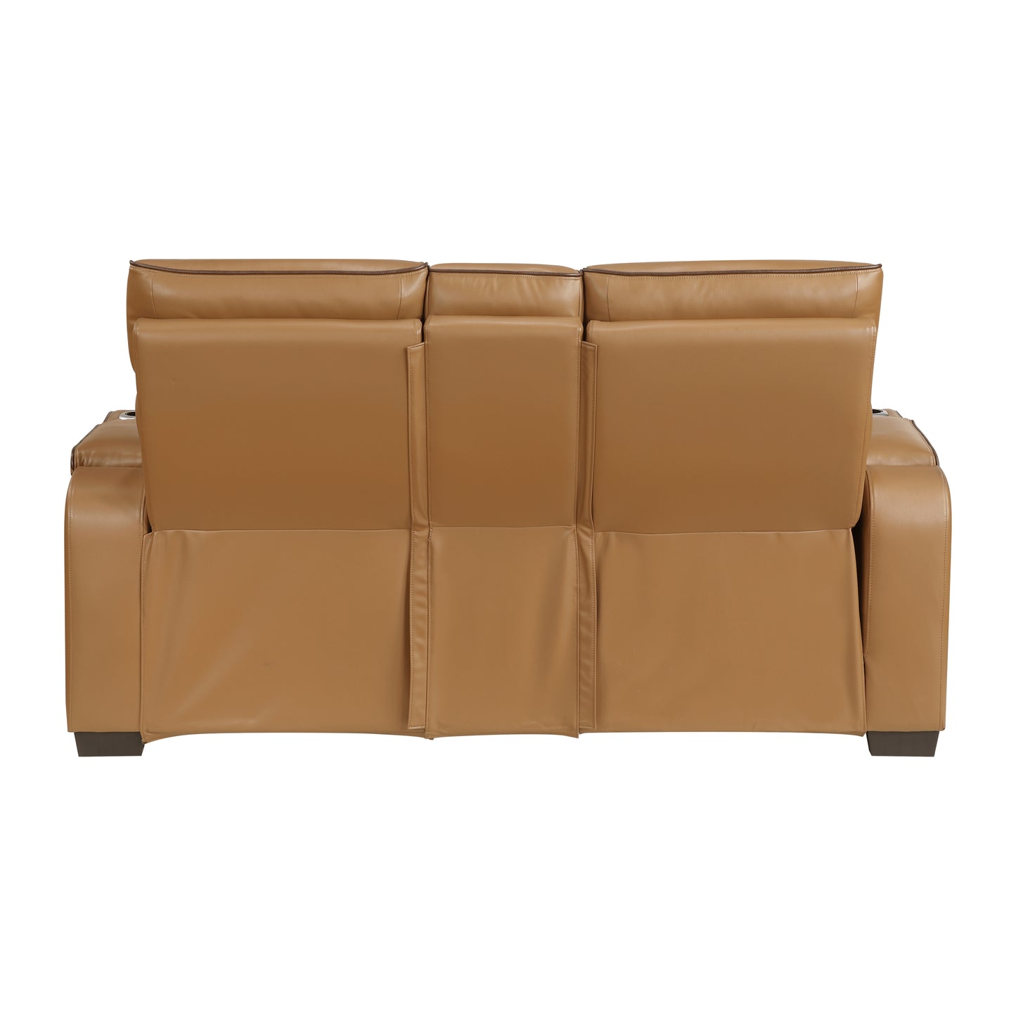 9516BRW*2PWH - 2pc Set: Sofa, Love (Power)
