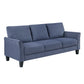 9519BUE*2 - 2pc Set: Sofa, Love