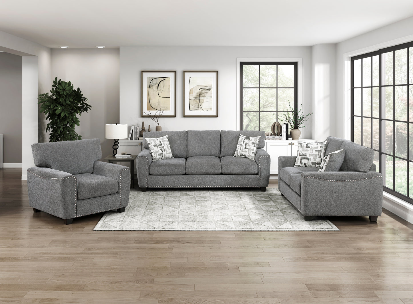 9538DGY-2 - Love Seat