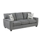 9538DGY*2 - 2pc Set: Sofa, Love