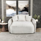 9539BEG-5* - (2)Oversized Chaise Lounge