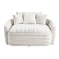 9539BEG-5* - (2)Oversized Chaise Lounge