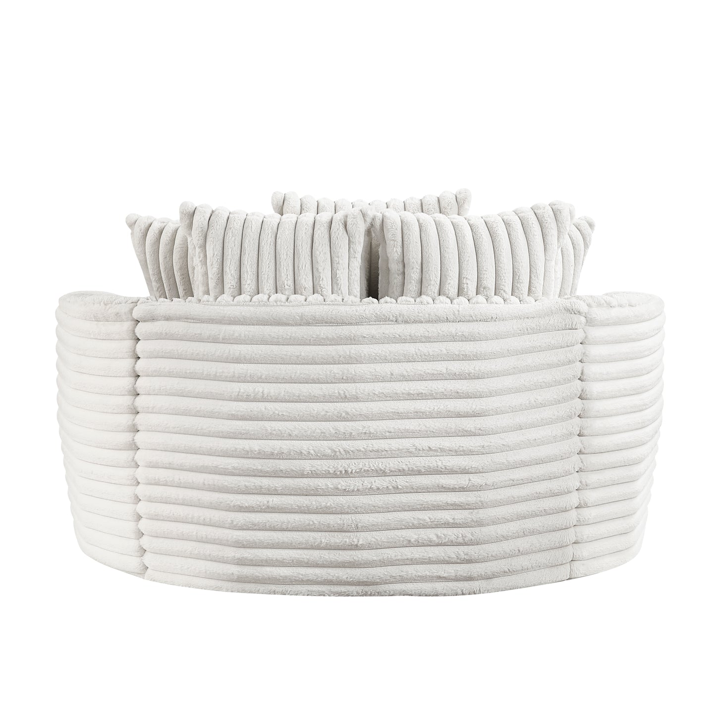 9539BEG-5* - (2)Oversized Chaise Lounge