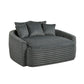 9539DGY-5* - (2)Oversized Chaise Lounge