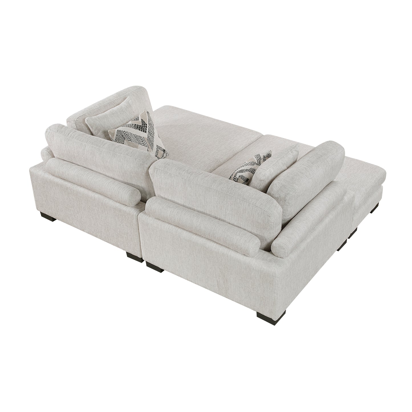 9555BEG*2VC - (2)2-Piece Chaises