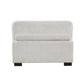 9555BEG*42CR2AC - (4)4-Piece Modular Sectional