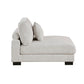 9555BEG*42CRACOT - (4)4-Piece Modular Sectional with Ottoman