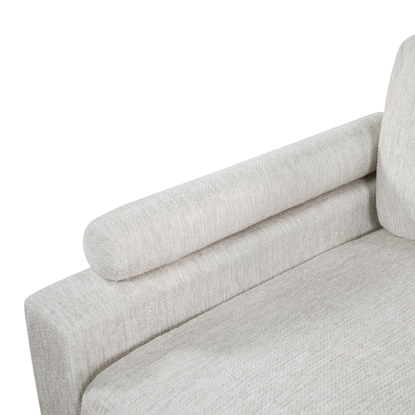 9555BEG*3CRACVC - (3)3-Piece Modular Sectional with Chaise