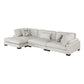 9555BEG*3CRACVC - (3)3-Piece Modular Sectional with Chaise