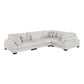 9555BEG*43CRAC - (4)4-Piece Modular Sectional