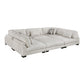 9555BEG*62CR3ACOT - (6)6-Piece Modular Sectional with Ottoman