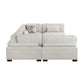 9555BEG*62CR3ACOT - (6)6-Piece Modular Sectional with Ottoman