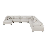 9555BEG*62CR3ACVC - (6)6-Piece Modular Sectional with Chaise