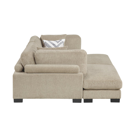 9555BRW*2VC - (2)2-Piece Chaises