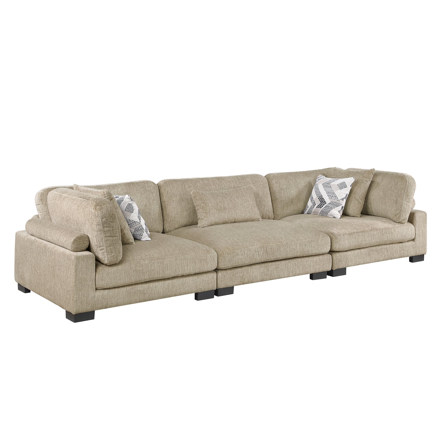 9555BRW-3* - (3)Sofa
