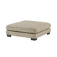9555BRW*42CRACOT - (4)4-Piece Modular Sectional with Ottoman
