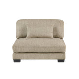 9555BRW-AC - Armless Chair