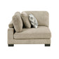 9555BRW*53CRACOT - (5)5-Piece Modular Sectional with Ottoman