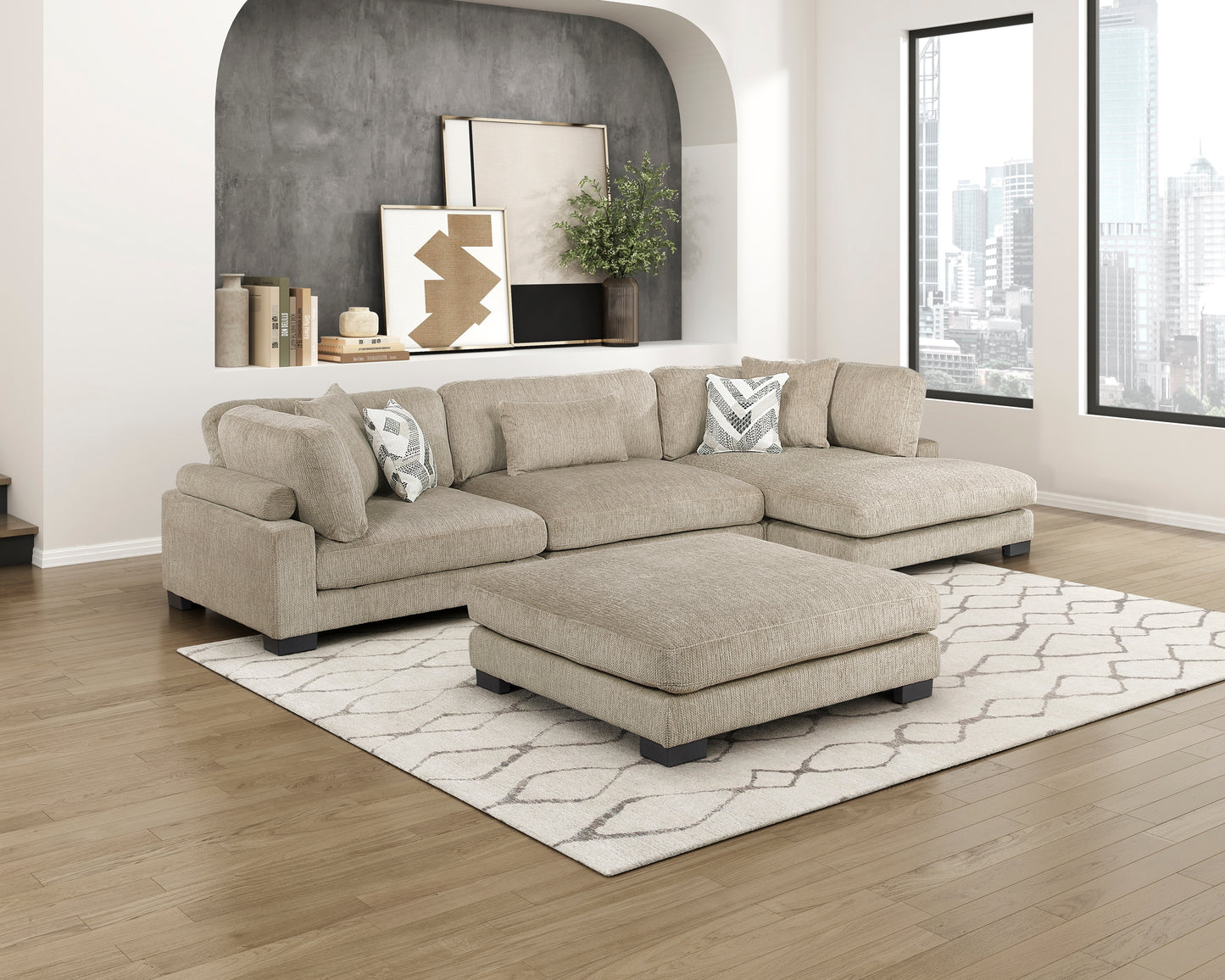 9555BRW-4 - Ottoman