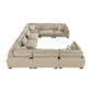 9555BRW*84CR4AC - (8)8-Piece Modular Sectional