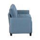 9557BUE-2* - (2)Love Seat