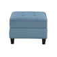 9557BUE*8SCOT - (8)8-Piece Sectional with Storage and Ottoman