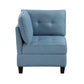 9557BUE-CR - Corner Seat with Storage