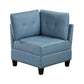 9557BUE*5SC - (5)5-Piece Sectional with Storage