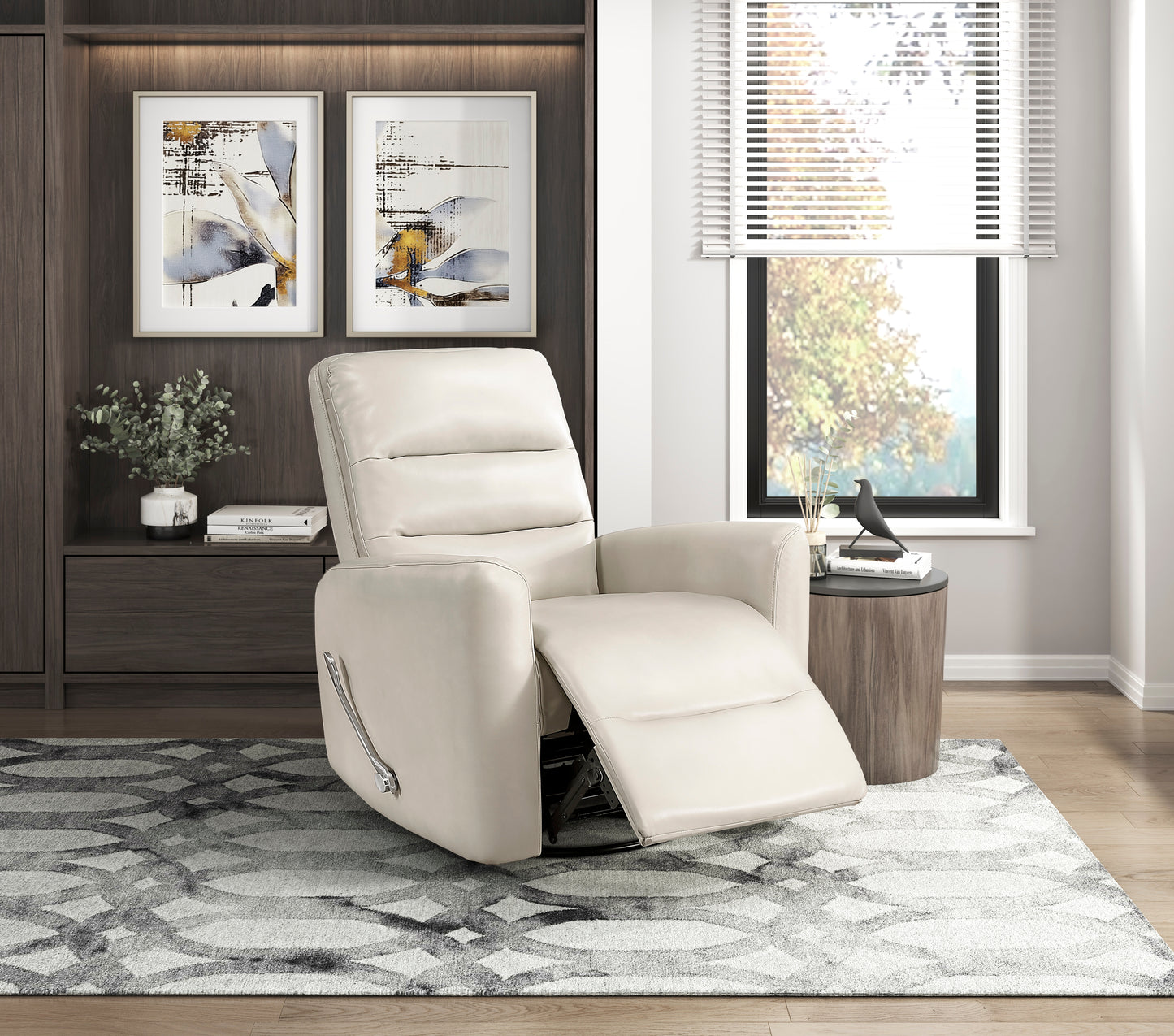 9570BEG-1SW - Swivel Glider Reclining Chair
