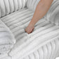 9577GY-2 - Double Reclining Love Seat with Center Console