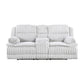 9577GY-2 - Double Reclining Love Seat with Center Console