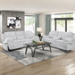 9577GY-2 - Double Reclining Love Seat with Center Console