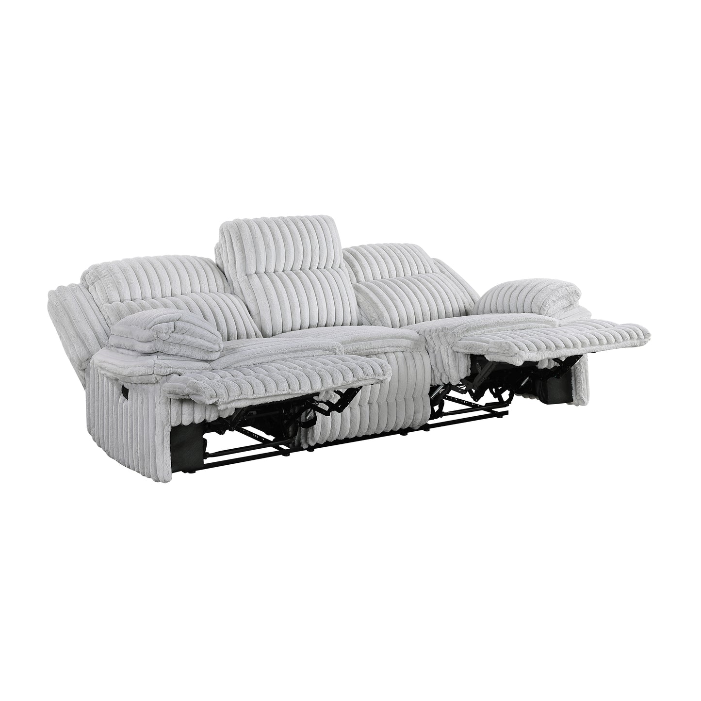9577GY*2 - 2pc Set: Sofa, Love