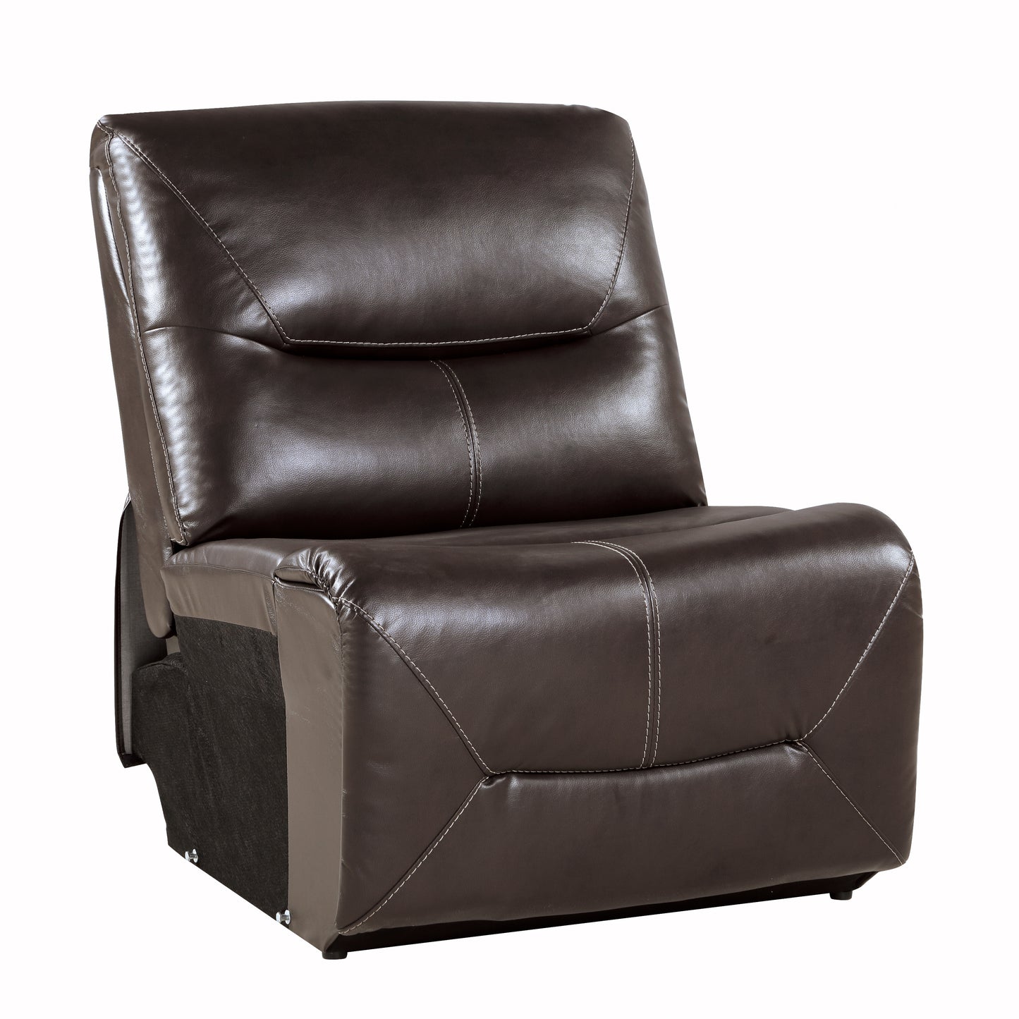 9579BRW-AC - (3/6)Armless Chair