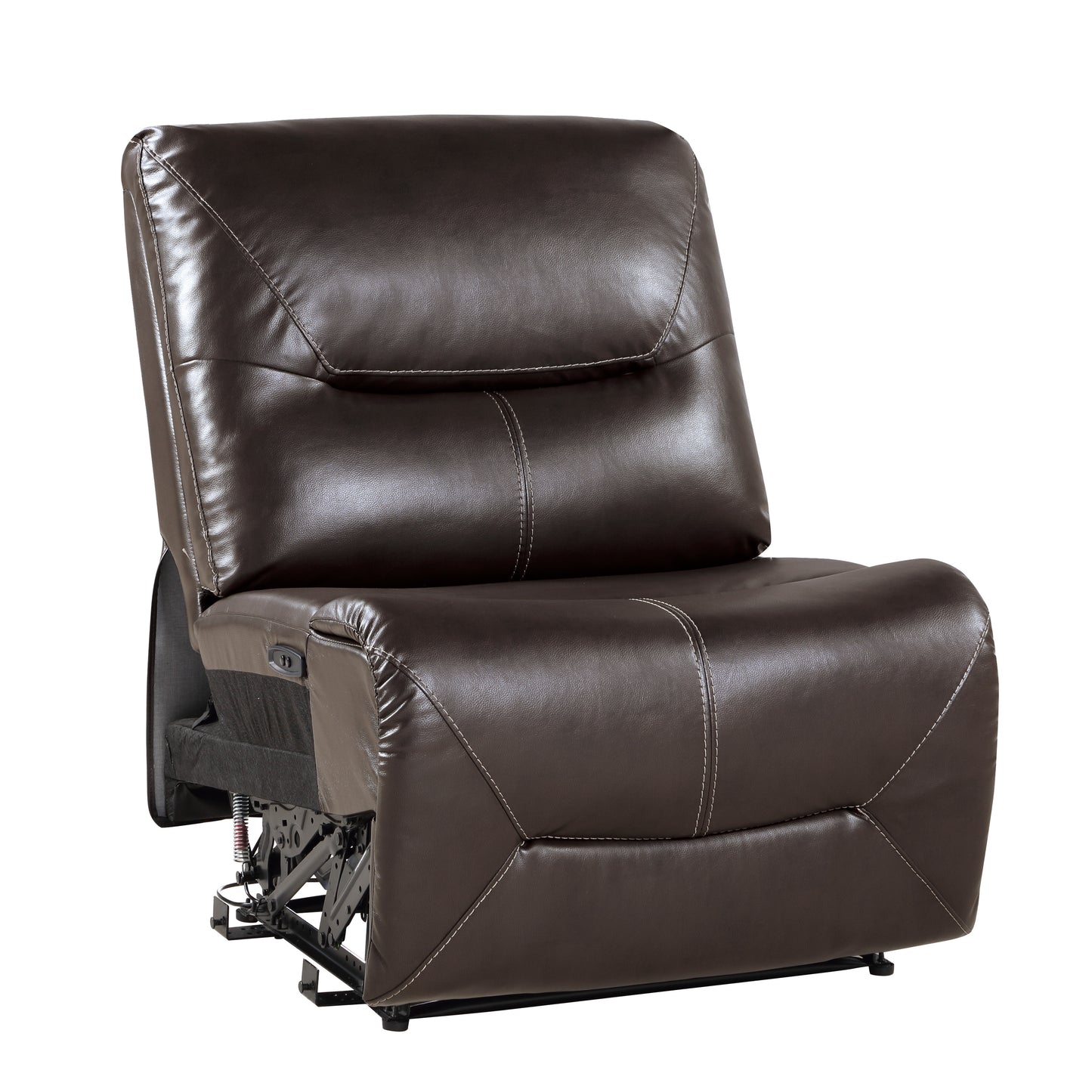 9579BRW-ARPW - (5/6)Power Armless Reclining Chair