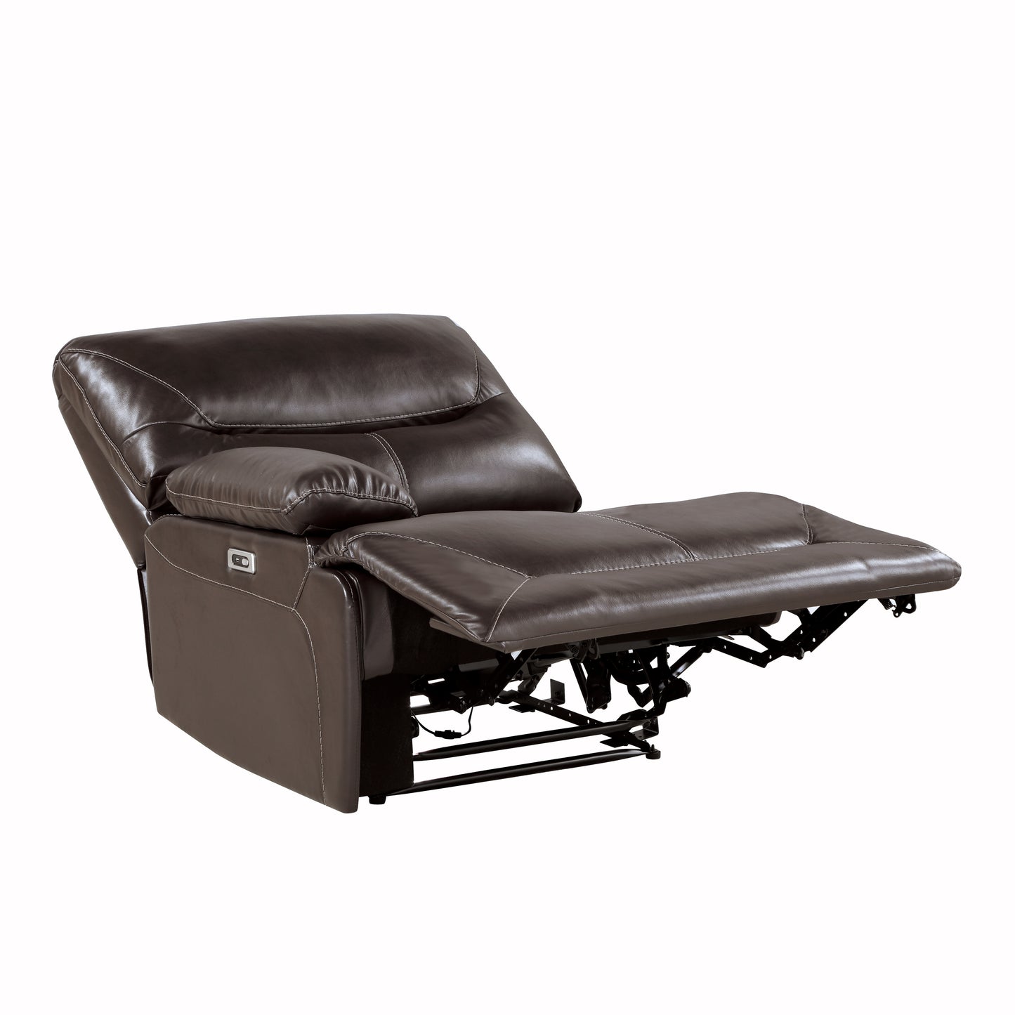 9579BRW-LRPW - (1/6)Power Left Side Reclining Chair with USB Port