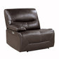 9579BRW-LRPW - (1/6)Power Left Side Reclining Chair with USB Port