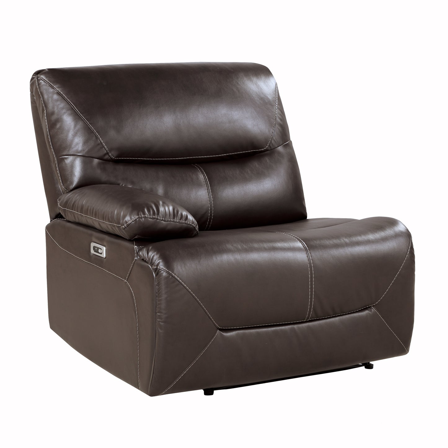 9579BRW-LRPW - (1/6)Power Left Side Reclining Chair with USB Port