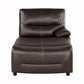 9579BRW-RCPW - (6/6)Power Right Side Reclining Chaise with USB Port