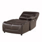 9579BRW-RCPW - (6/6)Power Right Side Reclining Chaise with USB Port